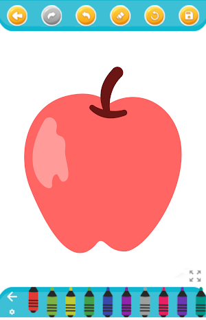 sweet fruit coloring Screenshot 3