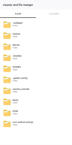 cleaner and filemanger Screenshot 2