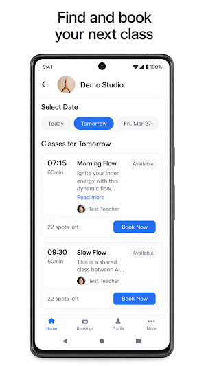 CoreBookings Booking App Screenshot 0