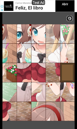 slide puzzle anime girls Screenshot 0