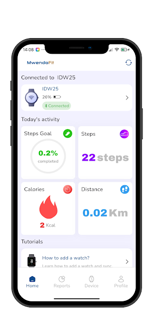 MwendoFit - Fitness & Health Screenshot 1