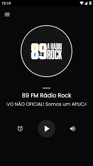 89 FM Rádio Rock Screenshot 1