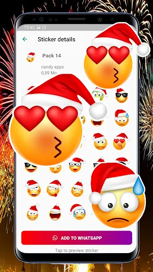happy Newyear stickers 2023 Screenshot 0