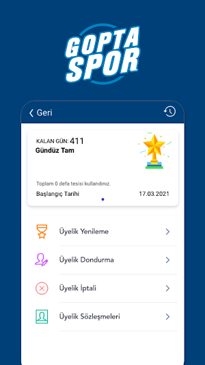 GoptaSpor Screenshot 0