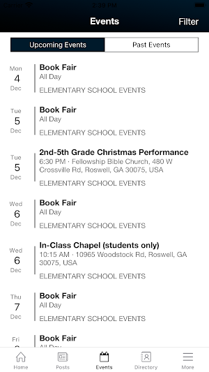 Fellowship Christian School Screenshot 2