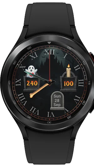 Halloween Castle - Watch Face Screenshot 0