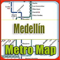 Medellin Metro Map Offline