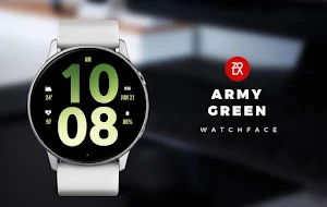 Army Green Watch Face Screenshot 0