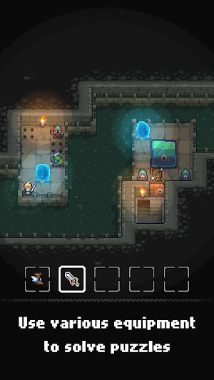 Dungeon and Puzzles - Sokoban Screenshot 1