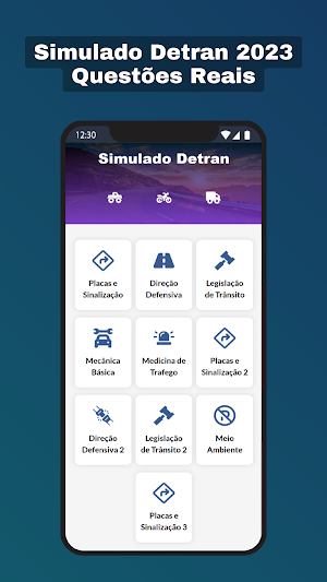 Simulado Detran 2024 Screenshot 0