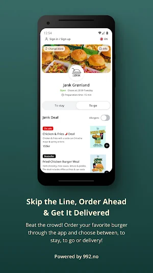 Jønk Burger Screenshot 1