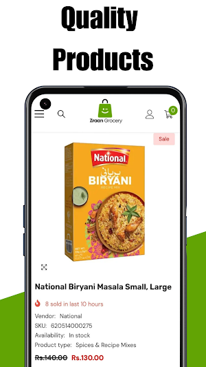 Zraan Grocery Online Shopping Screenshot 3