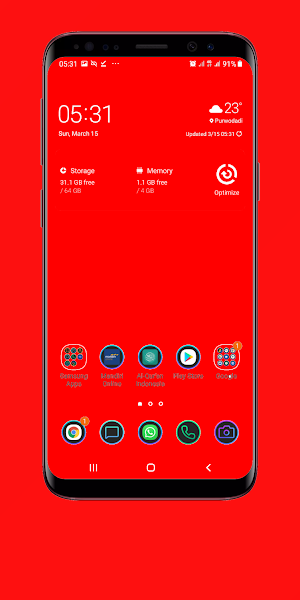 Solid Color Wallpaper Screenshot 0