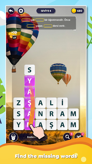 Word Surf: Inspire Screenshot 0