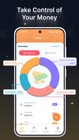Money manager: Expense Tracker Screenshot 1