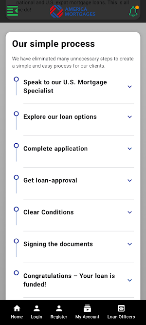 America Mortgages Screenshot 3