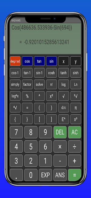 Trigonometry Calculator Screenshot 3