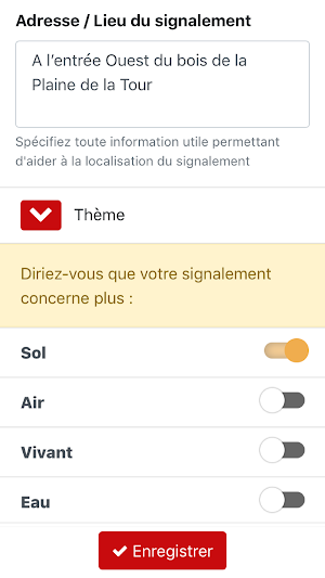 Sentinelles de la nature Screenshot 1
