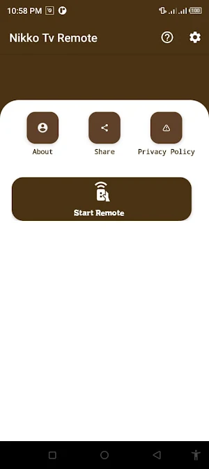Remote for Nikko Tv Screenshot 2