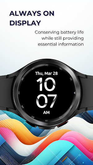 EXD029: Digital Art Watch Face Screenshot 2