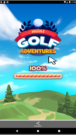 Golf aventura Screenshot 1