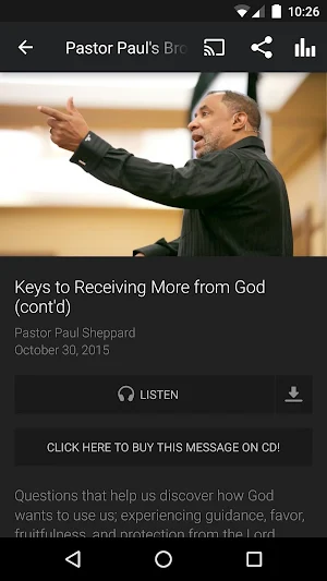 PastorPaul.net Screenshot 1
