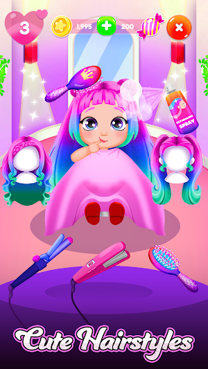 Hair Salon and Dress Up Girl Screenshot 2