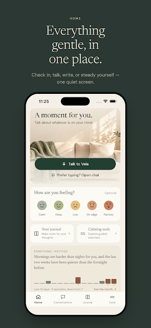 Vela: Anxiety & Panic Relief Screenshot 3