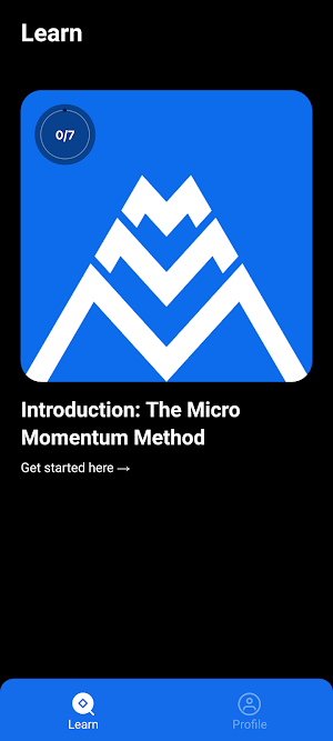 Micro Momentum Method Screenshot 0