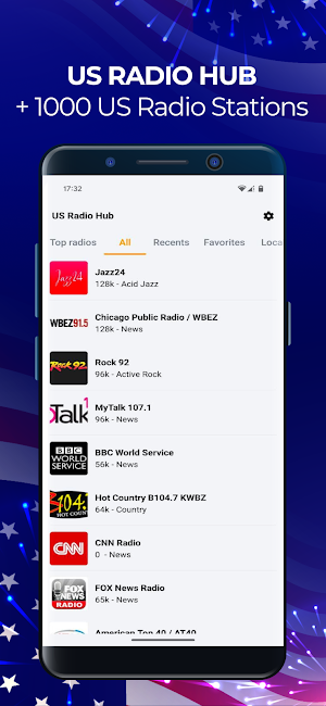 USA Audio Broadcast Screenshot 1