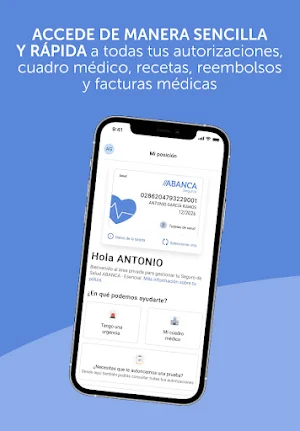 ABANCA Salud Screenshot 0
