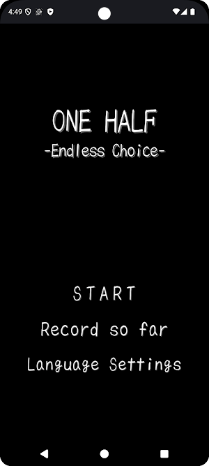 ONE HALF - Endless Choice - Screenshot 3