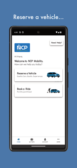 NCP Mobility Screenshot 0