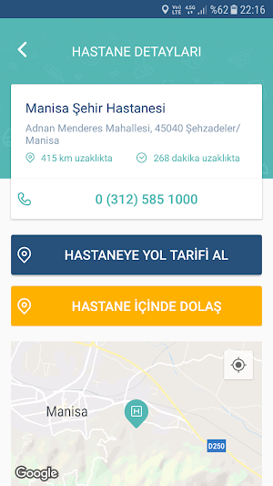 Manisa Şehir Eğitim ve Araştırma Hastanesi Screenshot 1