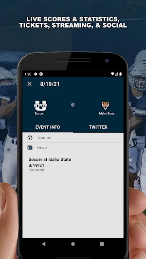 Utah State Athletics Screenshot 2