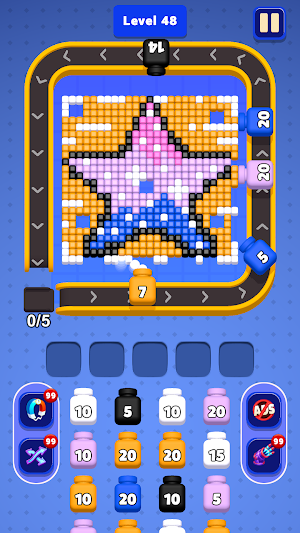 Cube Flow Shooter - Pixel Out Screenshot 3