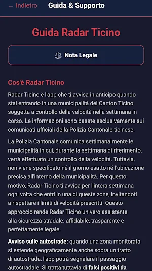 Radar Ticino Screenshot 3