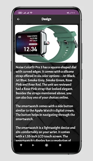 noise colorfit pro 3 Guide Screenshot 0