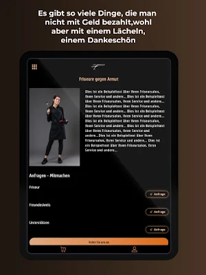 Friseure gegen Armut Screenshot 3