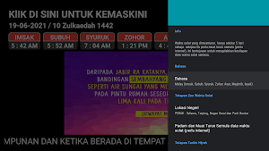 Waktu Solat TV Malaysia, Brunei dan Singapura Screenshot 1