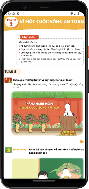 Hoạt động trải nghiệm Lớp2 Screenshot 0