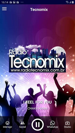 Radio Web Tecnomix Screenshot 0