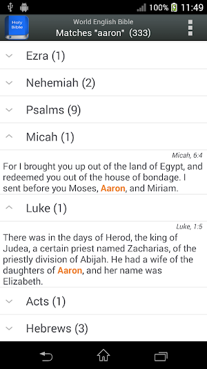 World English Bible Screenshot 1