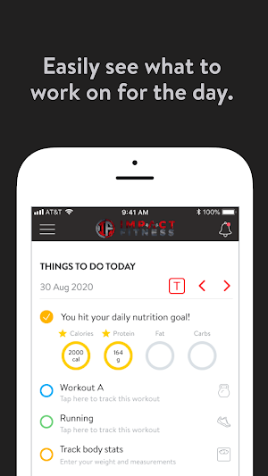 Impact Fitness Screenshot 1