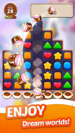 Cookie Crunch: Link Match Puzzle Screenshot 0