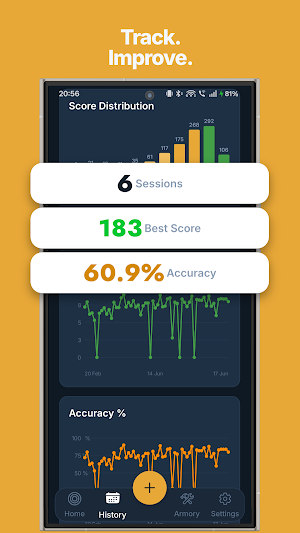 TargetLog: Pistol & Rifle ISSF Screenshot 2