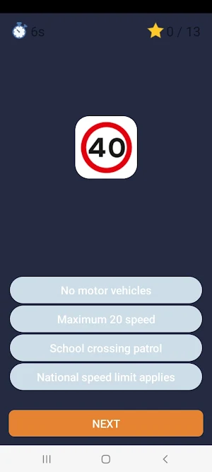 Road Signs UK Screenshot 2