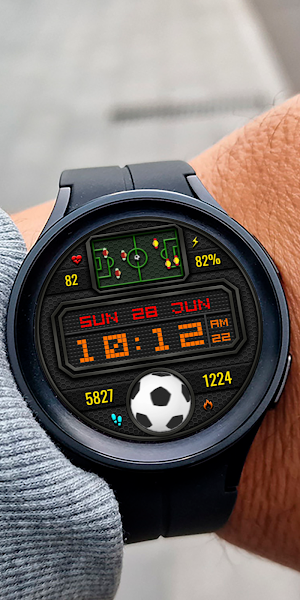 DIGI SOCCER CTS97 Watch face Screenshot 3