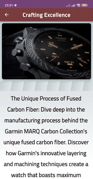 garmin marq carbon guide Screenshot 2