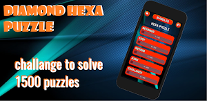 Diamond Block Hexa Puzzle Game Screenshot 0